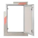 Люк ревизионный скрытый нажимной ЛсИС Лпкп алюминий под покраску 120x60 см