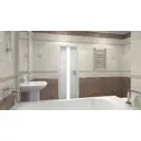 Керамическая плитка Laparet Persey Бордюр бежевый 56-03-11-497 5x40