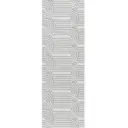 Декор Kerama Marazzi Безана OP\A201\12136R 25x75см полированный серый, серебристый