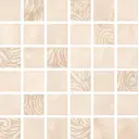 Керамический декор Kerama Marazzi Вирджилиано бежевый мозаичный глянцевый 30x30