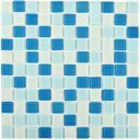 Мозаика Агат Sky 3.5 стекло 30x30см цвет разноцветный