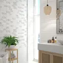Плитка Керамин Мирабель 7С 30x60 30x60см 1.98 м² цвет белый