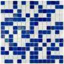 Мозаика Вива Indigo 4*20*20 327*327 стекло, 32.7x32.7 см, цвет разноцветный