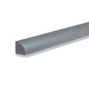 Плинтус Бордюр Акриловый для Ванной Комнаты Пару Палок Бетон R12 12x12x1800