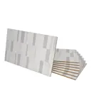 Керамическая плитка Gracia Ceramica Lipe Gris 10300000242 30x50см гладкий серый