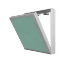 Люк ревизионный Evecs D2525 ceramo base алюминий цвет серый 25x25см