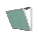 Люк ревизионный Evecs D4030 ceramo base алюминий цвет серый 40x30см