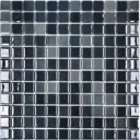 Декоративная мозаика Vidrepur Lux № 424 на сетке 1236451 31.7x31.7см цвет Зеленый