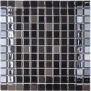 Декоративная мозаика Vidrepur Lux № 407 на сетке 1236448 31.7x31.7см цвет Коричневый