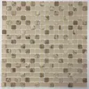 Декоративная мозаика Nsmosaic S-853 NS03GL0085 30.5x30.5см цвет Коричневый