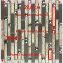 Декоративная мозаика Nsmosaic Ms-610 NS04ME0009 30.5x29.8см цвет Разноцветный