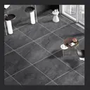 Керамогранит Kerald Nero matt 60x60см 1.44 м² цвет серый