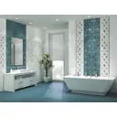 Декор плиточный настенный Azori Devore 587162001ekb 31.5x63см цвет зеленый