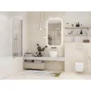Настенная плитка Azori Opale 00-00002133prm 31.5x63см цвет бежевый, цена за упаковку