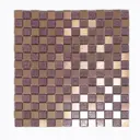 Декоративная мозаика Керамоград U00015481 lp13ekb 30.4x30.4см цвет Розовый