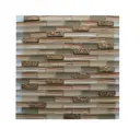 Декоративная мозаика Керамоград U00009959 SZ-003ekb 30x30см цвет Коричневый