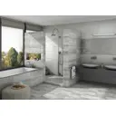 Керамическая плитка Granito NARIA Blancoekb 20x80см цвет белый, серый, цена за упаковку