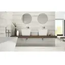 Керамическая плитка Granito RIVERDALE Whiteekb 30x90см цвет белый, бежевый, цена за упаковку