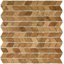 Декоративная мозаика Granito 00-00075891 Uralekb 27.5x28.7см цвет Коричневый