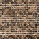 Декоративная мозаика Nsmosaic Kp-728 NS05ST0029nsk 30.5x30.5см цвет Коричневый