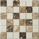 Декоративная мозаика Nsmosaic Kp-758 NS05ST0057nsk 29.8x29.8см цвет Коричневый