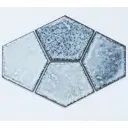 Декоративная мозаика Nsmosaic R-308 NS11PL0008nsk 30.6x15.1см цвет Белый