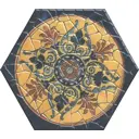 Декор Kerama marazzi Парк гуэля Hgd\a385\sg2700l глянцевый 33.4x29см цвет разноцветный