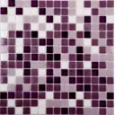 Декоративная мозаика Nsmosaic Mix16 NS00GS0045nsk 32.7x32.7см цвет Фиолетовый