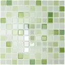 Плитка декоративная растяжка стеклянная Jump Green №6