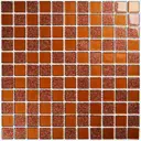 Декоративная мозаика Bonaparte Shine brown 30x30см цвет Коричневый