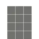 Керамическая плитка Kerama marazzi 1330 9.8x9.8см цвет серый/серебристый, цена за упаковку