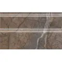Керамическая плитка KERAMA MARAZZI Театро Плинтус коричневый обрезной FMB023R 25x1 см