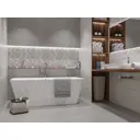 Плитка керамическая для стен Azori 509661101tmn Starck 20.10x40.50 см, цвет Темно-серый