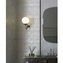 Декор Kerlife 1234tmn Luce 31.50x63 см, цвет Серый/серебристый