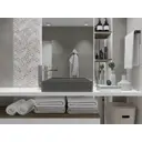 Плитка настенная Azori Starck 509641101ufa, 20.10x40.50 см, цвет темно-серый