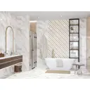 Декор плиточный настенный Eletto ceramica 587882001ufa 24.2x70см цвет бежевый