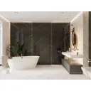 Плитка настенная Eletto Ceramica Black&Gold 508111201ufa, 24.20x70 см, цвет черный
