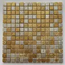 Мозаика Керамоград Kg2001 керамика, 30x30 см, цвет оранжевый/медный