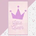 Полотенце махровое Этель Little queen, 70x130 см, 100% хлопок, 420гр/м2