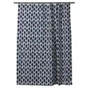 Штора для ванной Tkano Traffic Cuts & Pieces 180x200 см цвет синий
