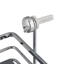 Полка для ванной Axentia Cassandra 280868 2-х ярусная угловая 20x28x26 см