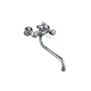 Смеситель для ванны Frap 2209-2F 512657 двухвентильный цвет хром