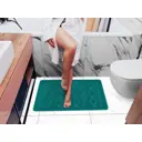 Коврик для ванной комнаты Shahintex РР 813414 50x80 см цвет бирюзовый