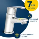 Смеситель для раковины Eleanti Amethyst 0402.935 однорычажный цвет хром