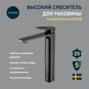 Смеситель для раковины Swedbe Kronos 2015B однорычажный цвет черный