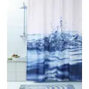 Шторка для ванной комнаты Капли Water drop 180x200см