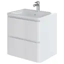 Тумба с раковиной подвесная Итана Roberto 60 597x454x606 Белый