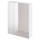 Зеркальный шкаф Итана Александра 60 600x130x750 Белый