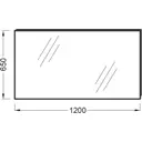 Зеркало без подсветки Jacob Delafon EB1085-NF 65x120см
