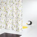 Штора для ванных комнат Ridder Berry бежевый/коричневый 180x200см
